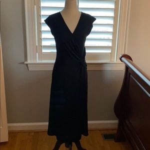 Max and Cleo Black Jersey Dress